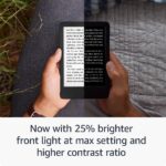Amazon Kindle (2024 release) - Lightest and most compact Kindle, with glare-free display, faster page turns, adjustable front light, and long battery life - Black - Image 5