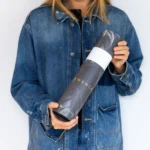 Glass Crystal Water Bottle | Quartz | Rose - Image 6